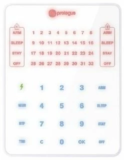 Keypads Keypad Trikdis FLEXi SK LED W